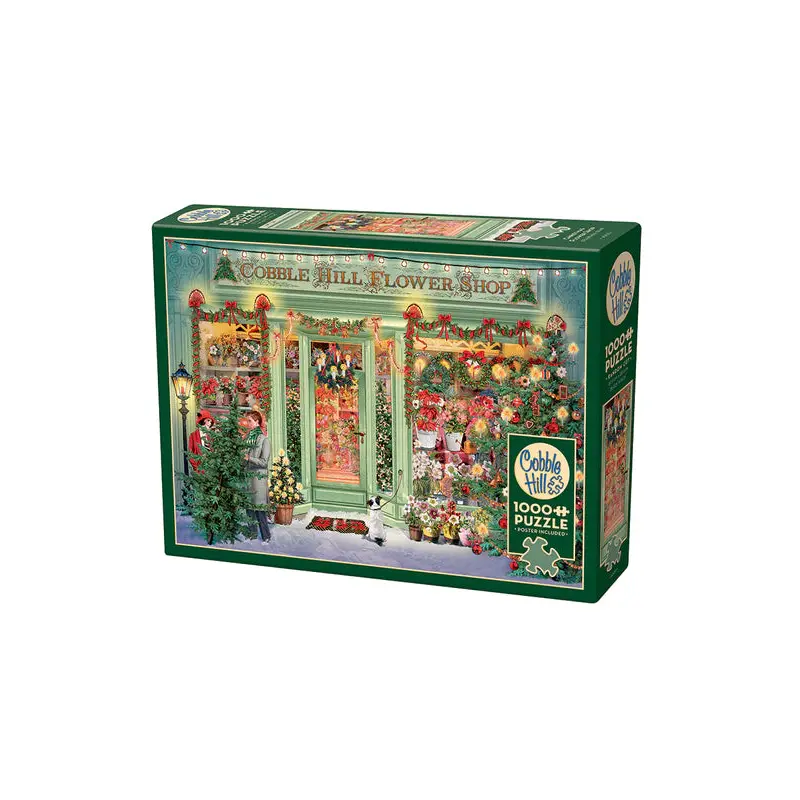 Christmas Flower Shop 1000pc Puzzle