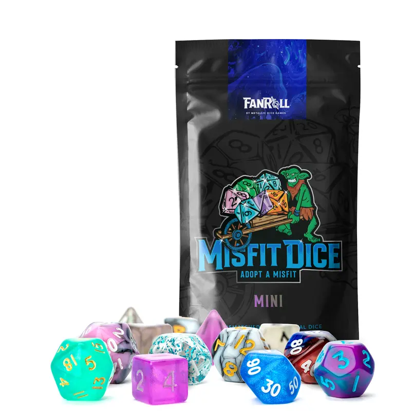 MYSTERY MISFIT 2 SET PACK DICE MINI