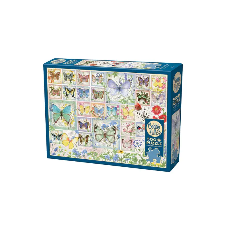 Butterfly Tiles 500 Pc Cobble Hill