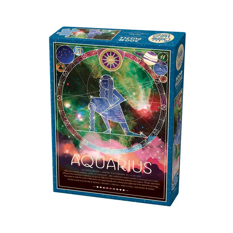 Cobble Hill  500 Piece -Aquarius