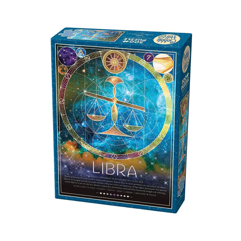 Cobble Hill 500 Piece - Libra