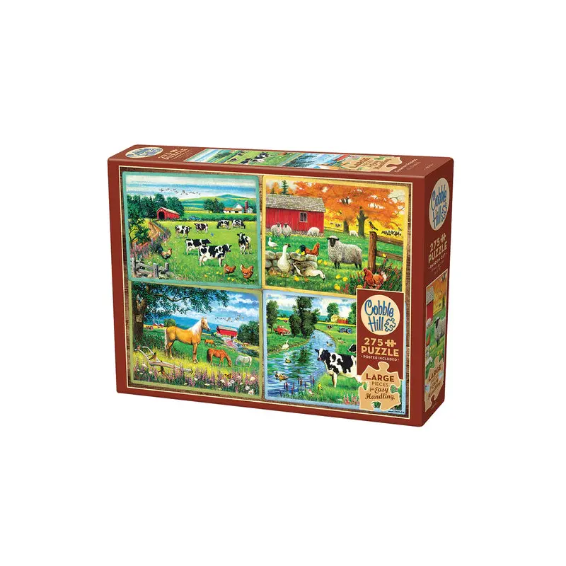 Cobble Hill Country Friends Easy Handling 275 Piece