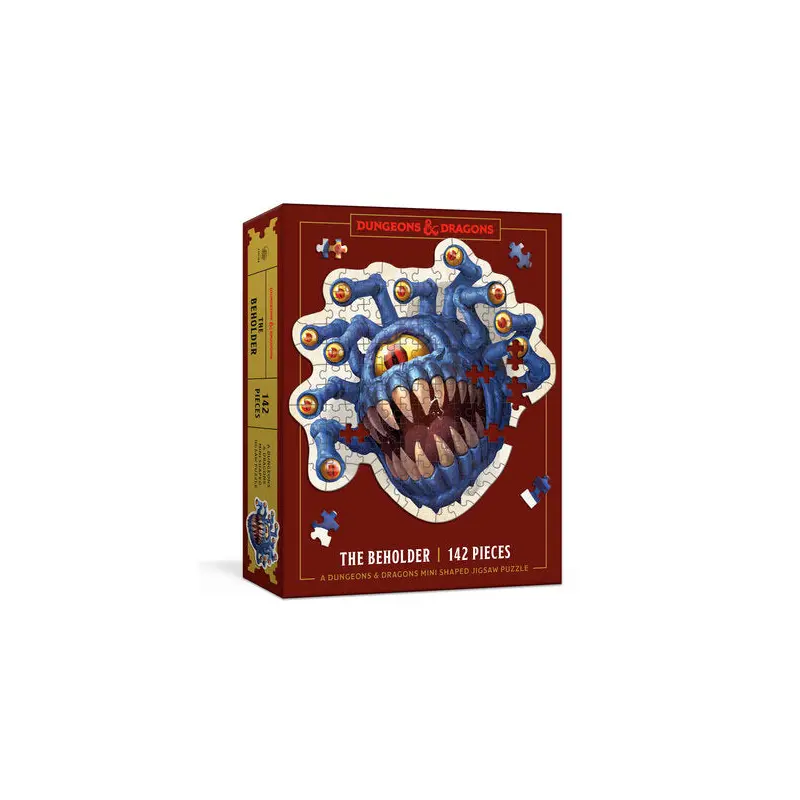 Dungeons & Dragons Mini Shaped Jigsaw Puzzle: The Beholder Edition 142pc
