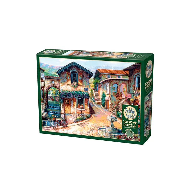 Fountain on the Square 1000pc puzzle Cobble Hill