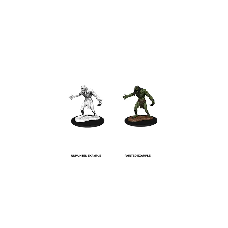 DND UNPAINTED MINIS WV12 RAGING TROLL