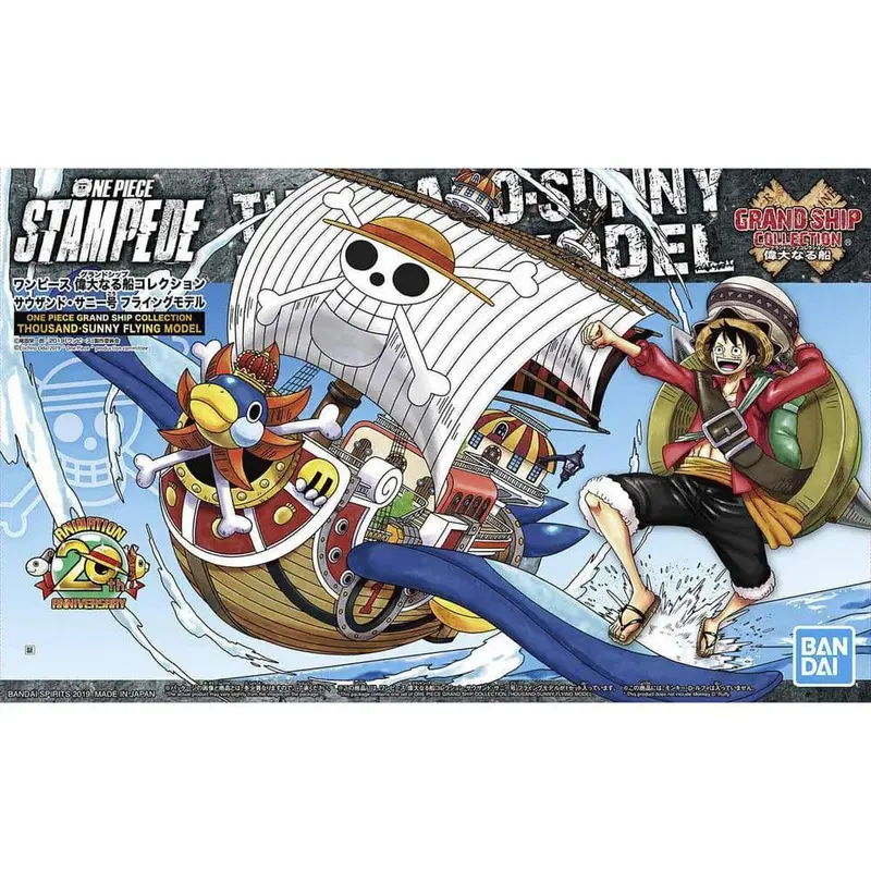 ONE PIECE GRAND SHIP COLLECTION THOUSANDSUNNY FLYING MODEL