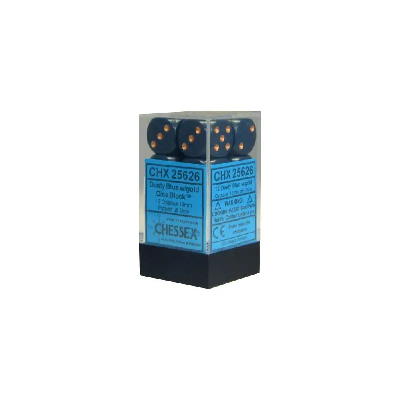 OPAQUE 12D6 DUSTY BLUE/COPPER 16MM