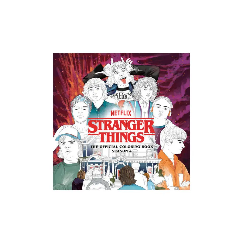 Stranger Things: The Official Coloring Book, Season 4