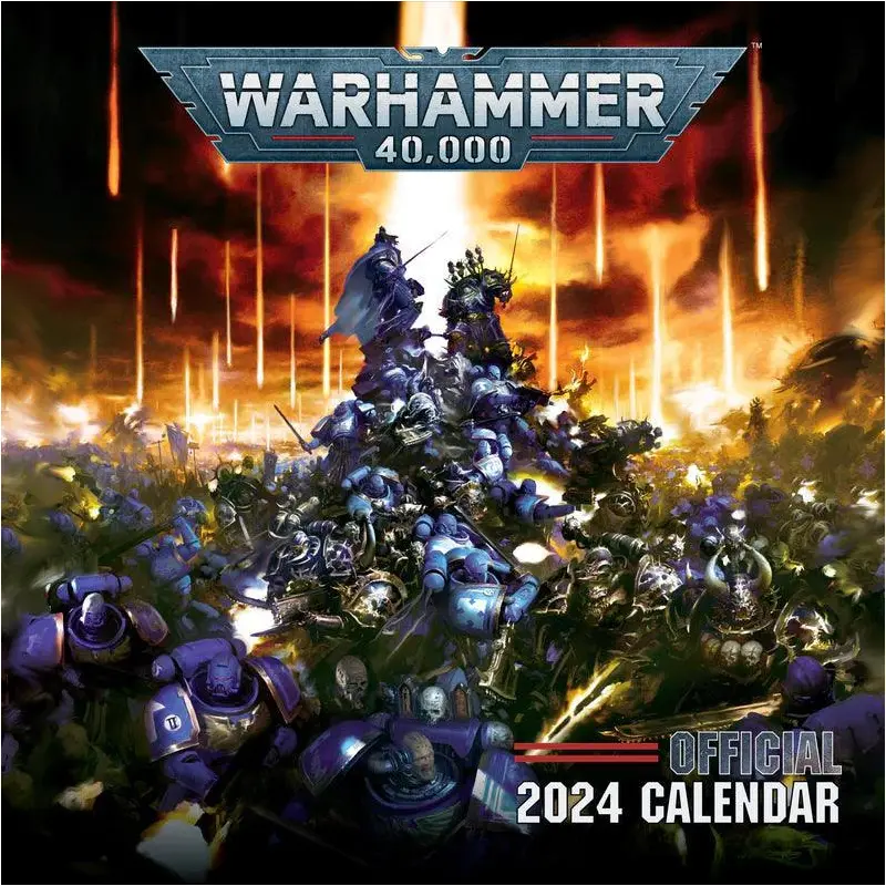 2024 Warhammer 40000 Wall Calendar