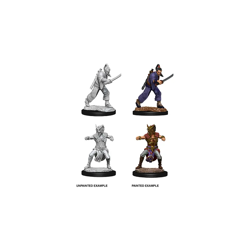 DND UNPAINTED MINIS WV8 MALE HUMAN MONK