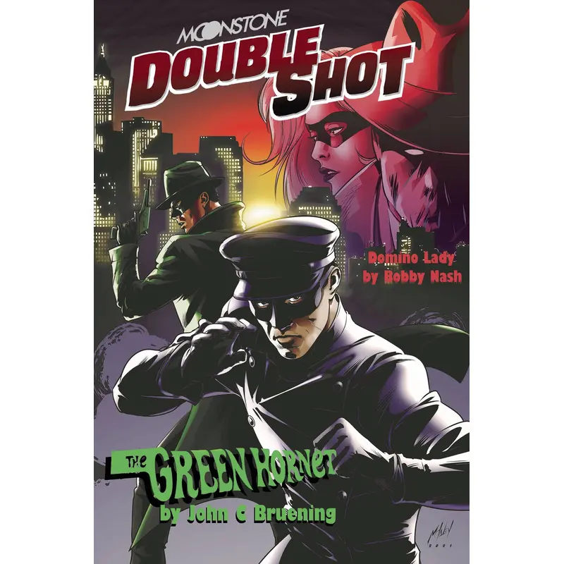 MOONSTONE DOUBLE SHOT GREEN HORNET DOMINO LADY PROSE SC