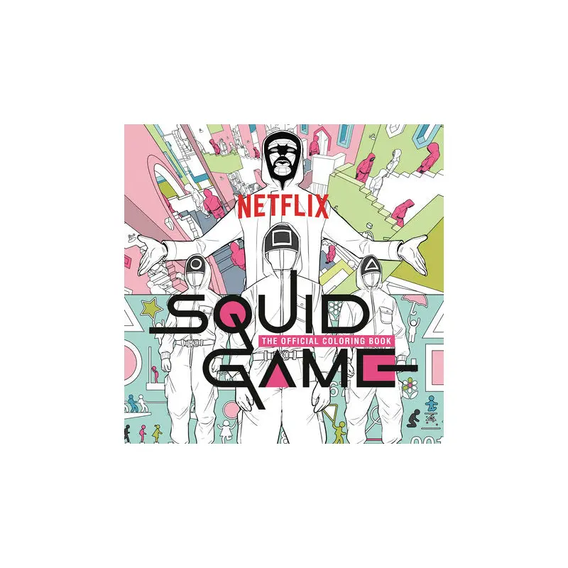 Squid Game: The Official Coloring Book