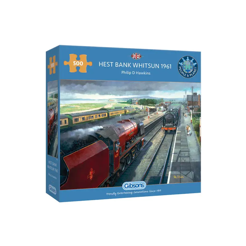 HEST BANK WHITSUN 1961 500 PIECE JIGSAW PUZZLE