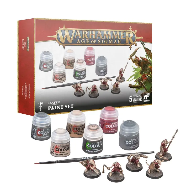 Warhammer Age of Sigmar: Skaven Paint Set