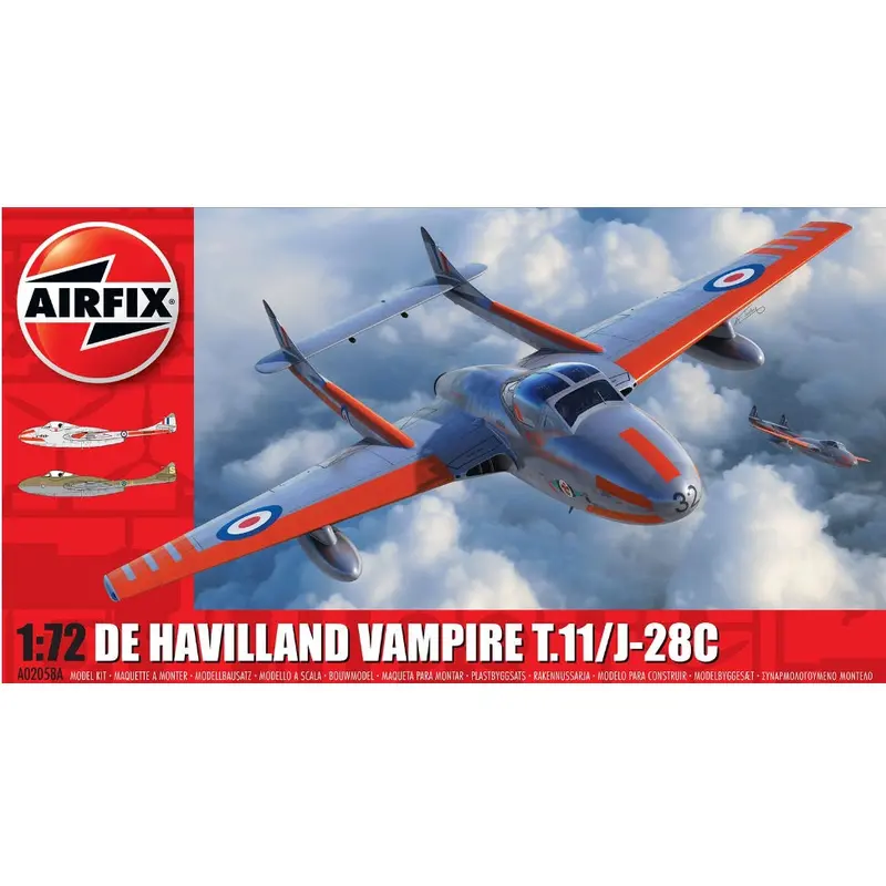 deHavilland Vampire T.11/J-28C - A02058A