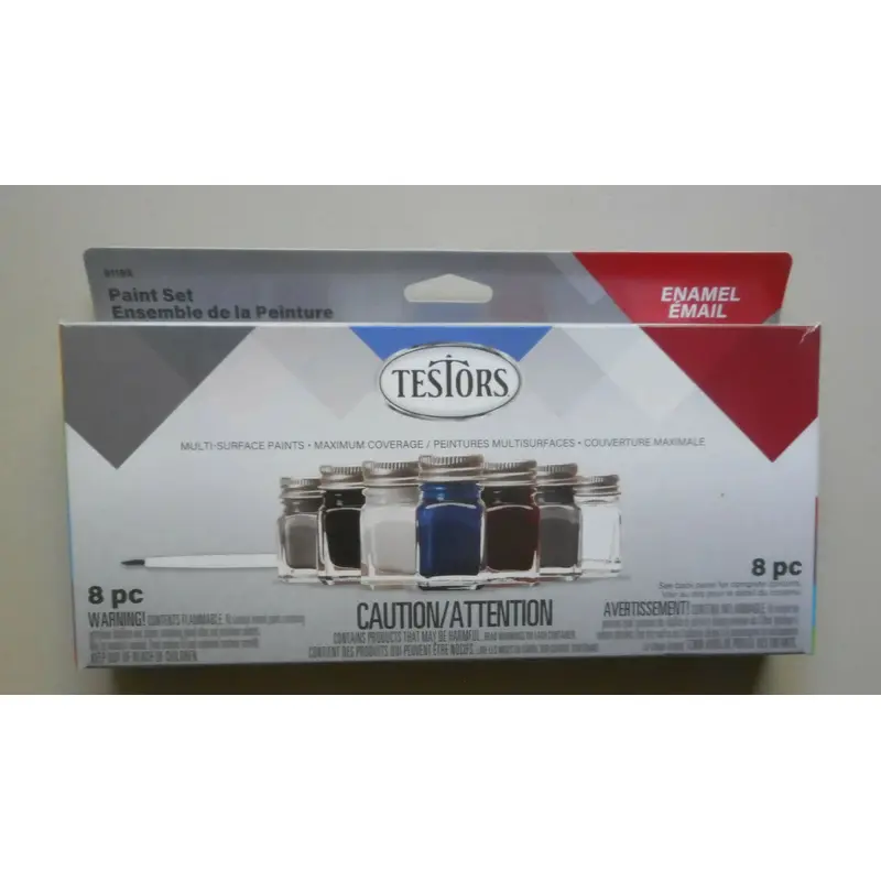 Testors 9119 Custom-Colors Model Car Enamel Paint Kit