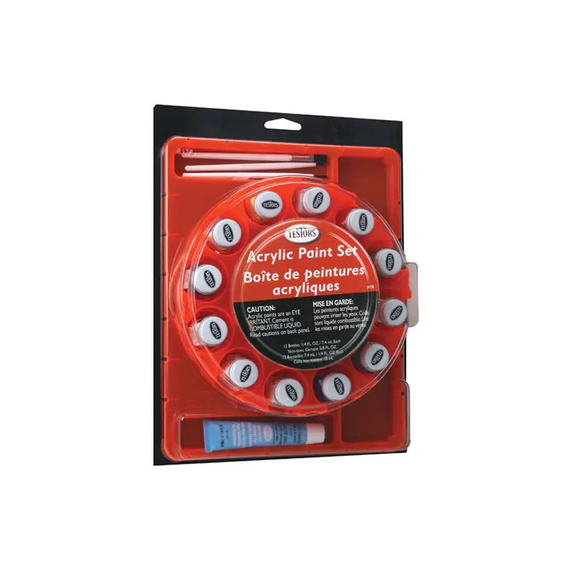 Testors Acrylic Finishing Carousel Set 9178