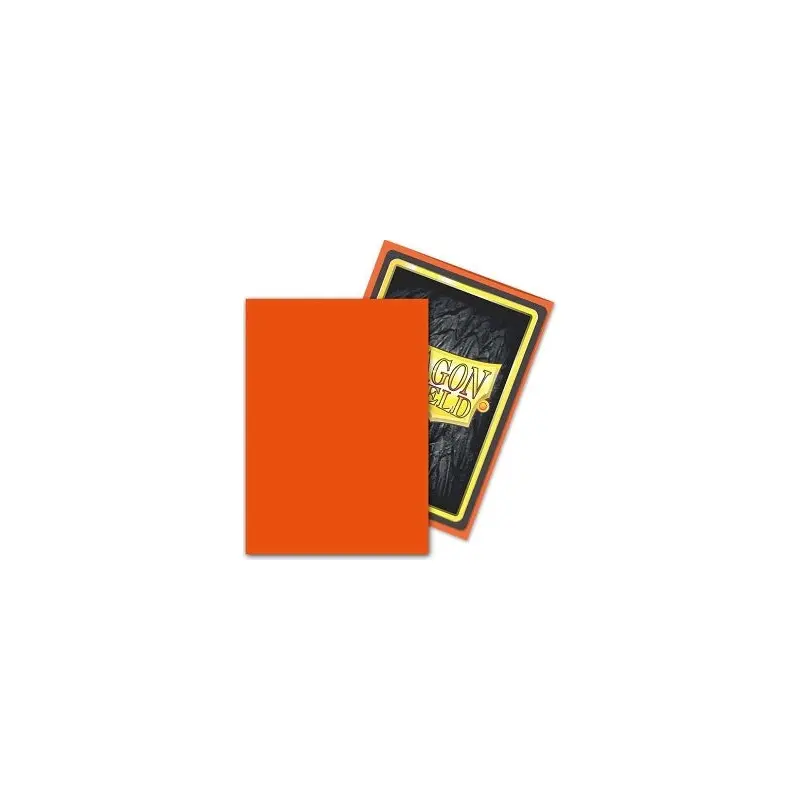 DRAGON SHIELD SLEEVES CLASSIC TANGERINE 100CT AT- 10030