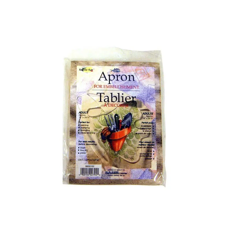 FABRIC FUN Apron for Embellishment