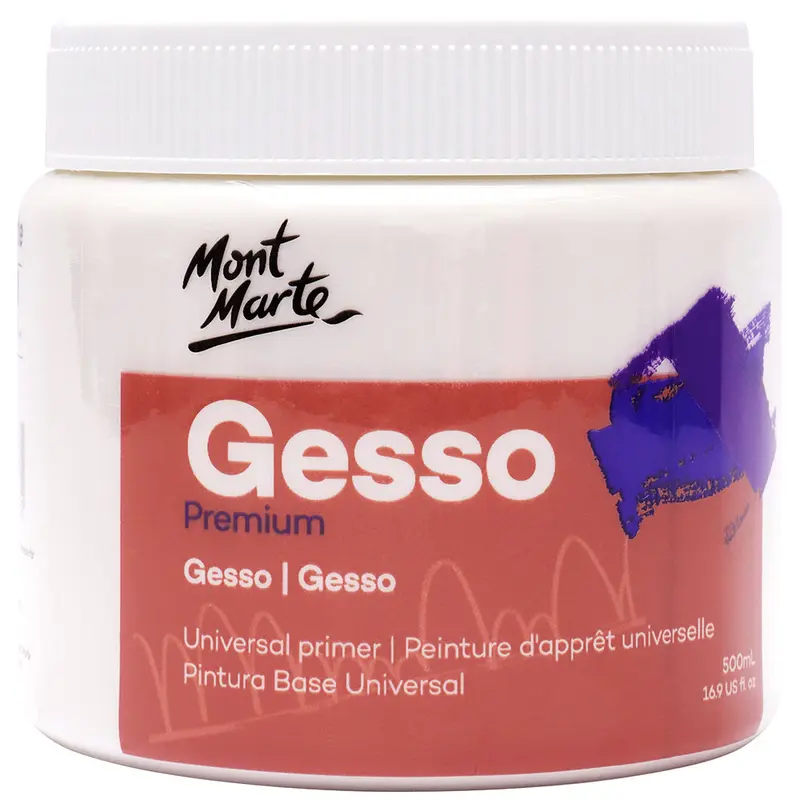 MONT MARTE Gesso Universal Primer Tub - 500ml