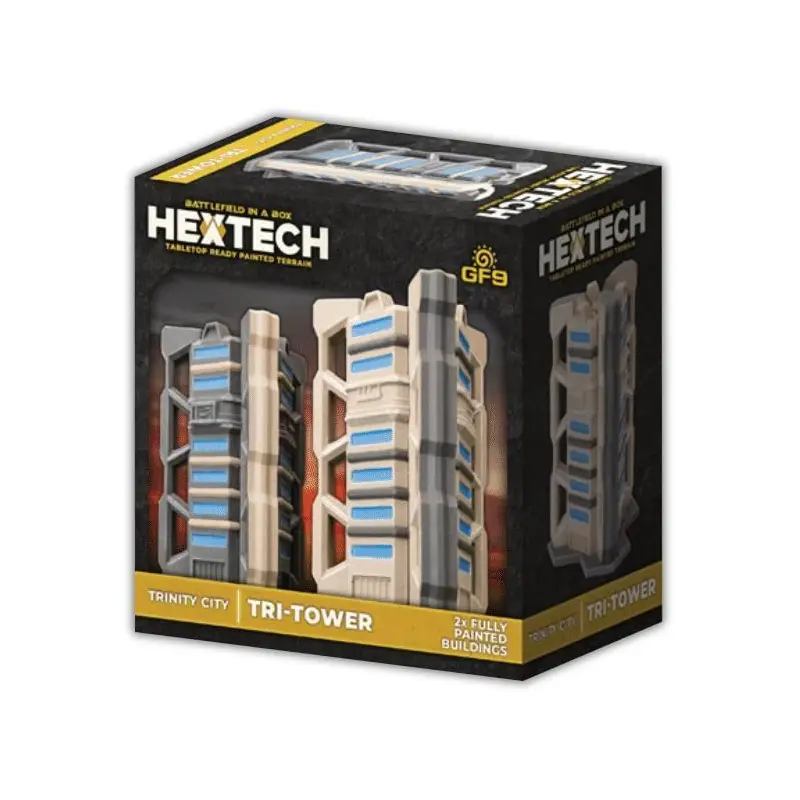 Hextech Terrain: Trinity City  Tri-Tower
