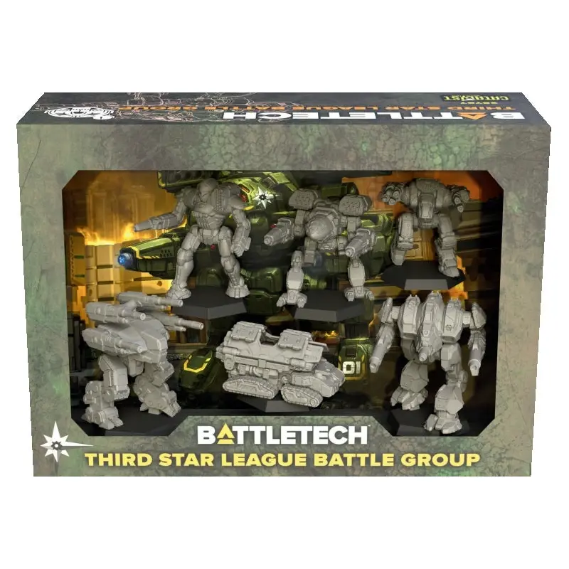 BATTLETECH THIRD STAR LEAGUE BATTLE GROUP