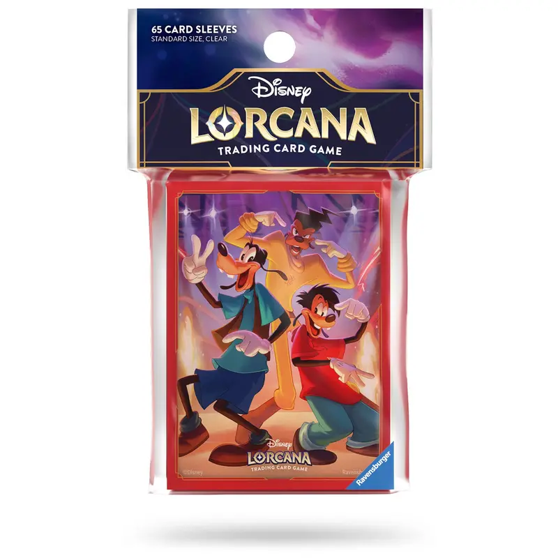 DISNEY LORCANA CARD SLEEVES SET 9 PACK A GOOF TROOP