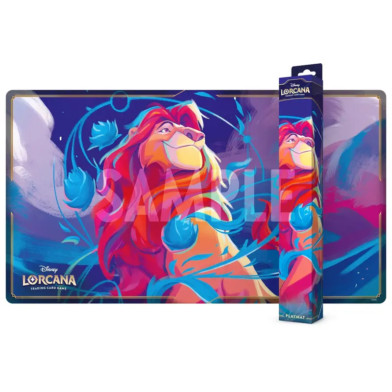 DISNEY LORCANA PLAYMAT SET 9 MAT B MUFASA