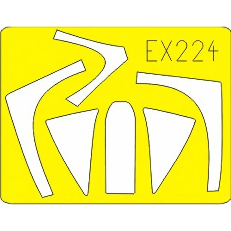 Eduard Sprue Brothers 1:48 Mask - A-10 Thunderbolt II (HBS kit) #EX224, EDUEX224