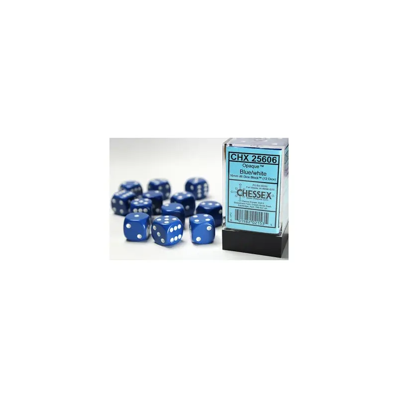 OPAQUE 12D6 BLUE/WHITE 16MM