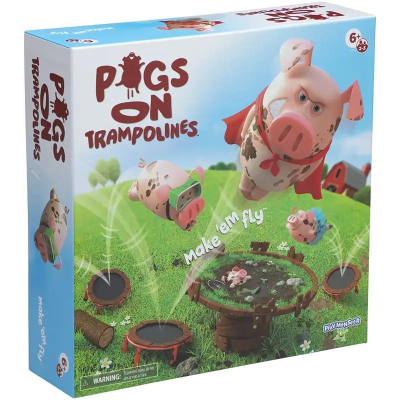 PIGS ON TRAMPOLINES
