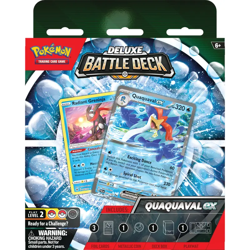 POKEMON DELUXE BATTLE DECKS QUAQUAVAL