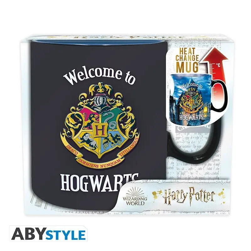 HARRY POTTER MUG HEAT CHANGE 460ML LETTER