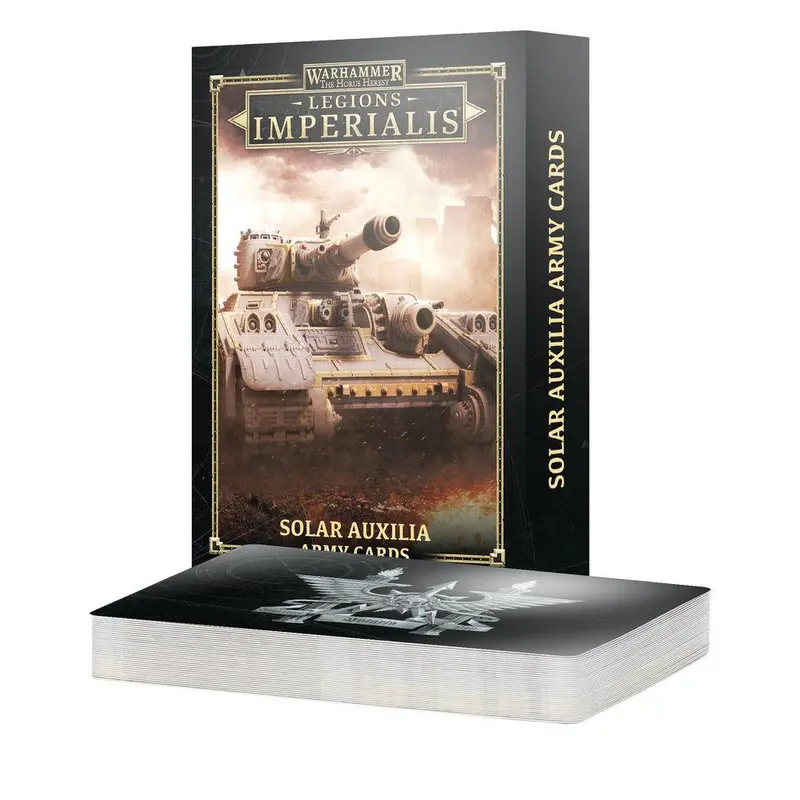 Legions Imperialis: Solar Auxilia Army Cards Pack