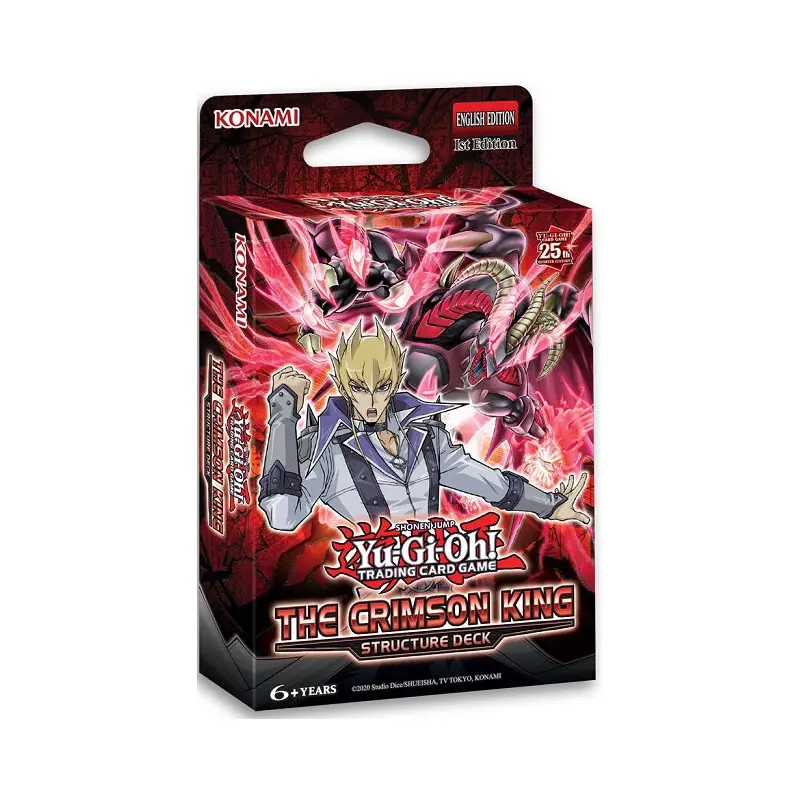 YGO STRUCTURE DECK THE CRIMSON KING