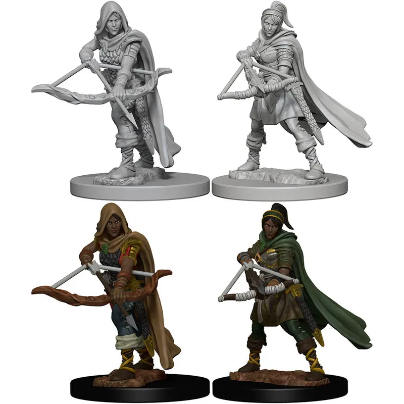 DND UNPAINTED MINIS WV1 FEMALE HUMAN RANGER