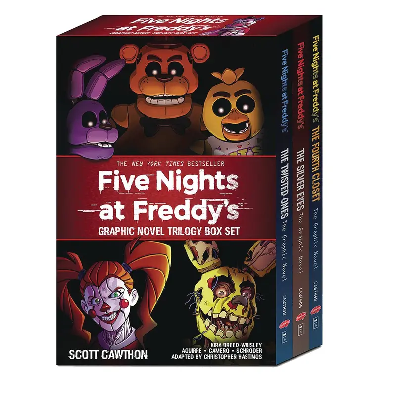 FIVE NIGHTS AT FREDDYS TRILOGY GN BOX SET