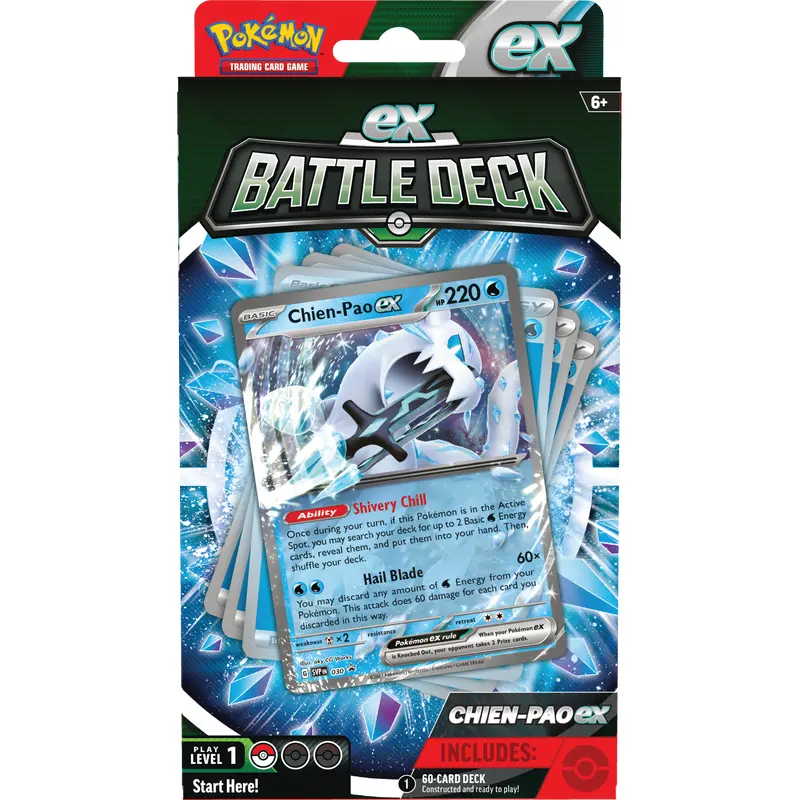POKEMON BATTLE DECKS CHIEN-PAO EX/TINKATON EX