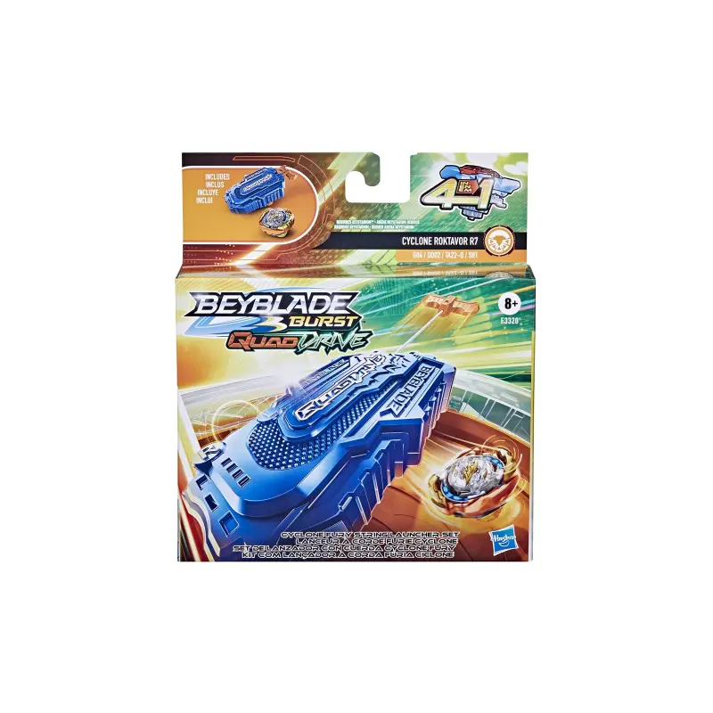 Beyblade Burst QuadDrive Cyclone Fury String Launcher Set
