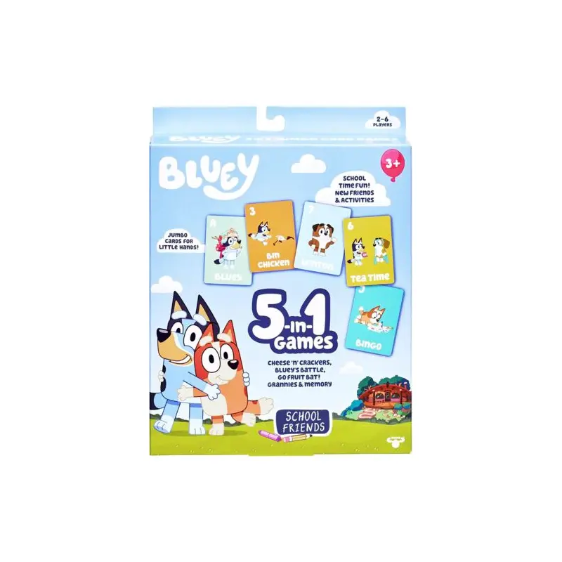 Bluey 5-In-1 Game