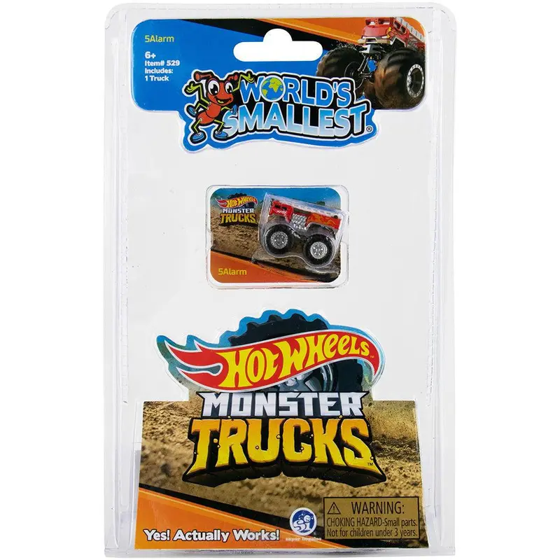 World's Smallest Hot Wheels Monster Trucks
