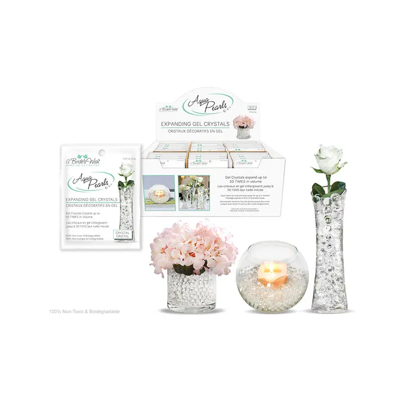 A Bride's Wish: 10g Crystal Aqua Pearls