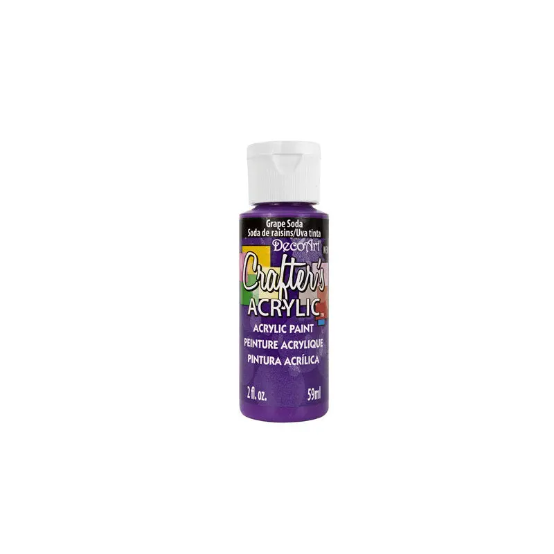 DecoArt Crafters Choice Paint 2 oz. DCA143 Grape Soda