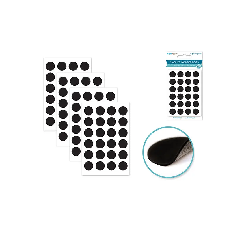 Magnet Wonder Dots: 1/2" Peel-n-Stick x48