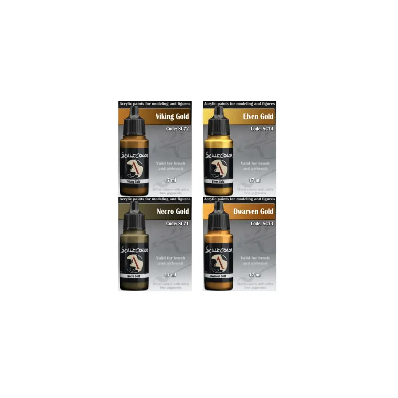 Scale 75 Scalecolor Metal n' Alchemy Gold Bundle