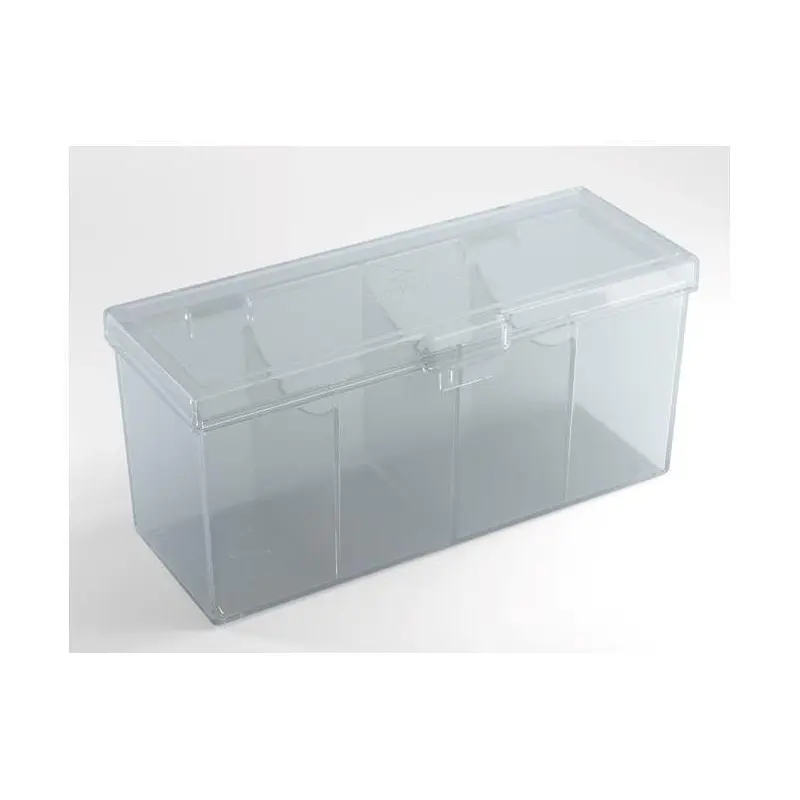 Gamegenic Fourtress Holds 320 Sleeves Deck Box Clear