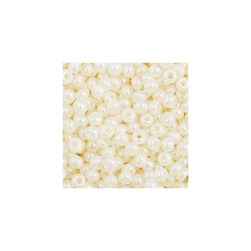 Czech Seed Bead 11/0 Opaque Ceylon Dyed Pearl