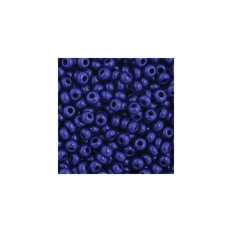 Czech Seed Bead 11/0 Opaque Dark Royal Blue