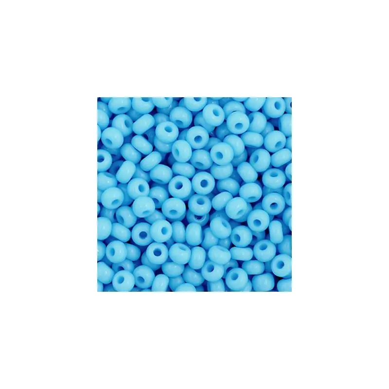 Czech Seed Bead 11/0 Opaque Light Blue