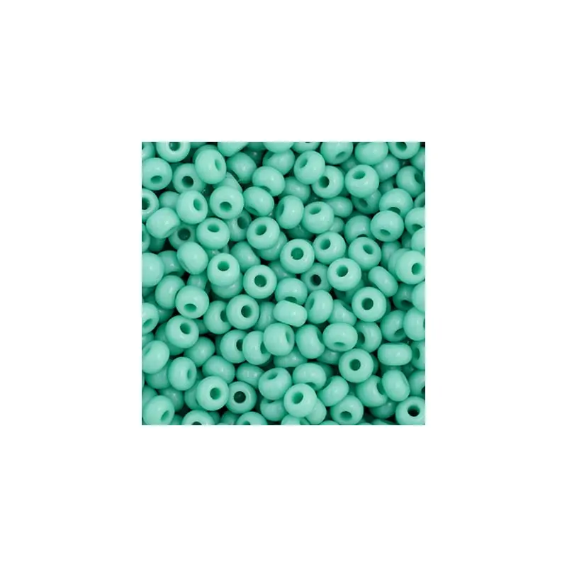 Czech Seed Bead 11/0 Opaque Turquoise